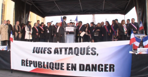 Mars 2014 – Manif sur le Trocadéro contre l'antisémitisme