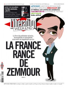 Une de Libération du 11 10 2014