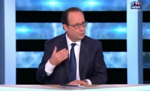 François Hollande sur TF1 le 07/11/2014