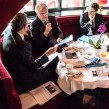 Michel Barnier lors du petit-déjeuner du club Viavoice du 30 octobre 2015